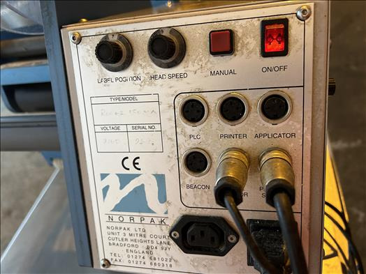 Norpak Rover150 label applicator - Máquina de embalagem: foto 5 Norpak Rover150 label applicator - Máquina de embalagem: foto 5