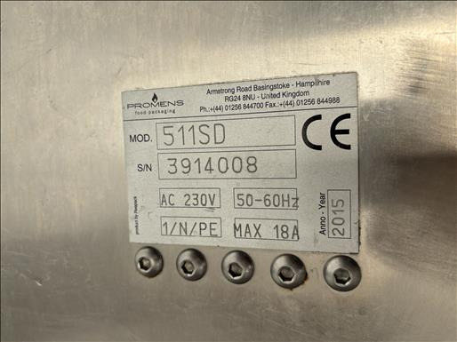 Promens 511SD Tray sealer - Máquina de embalagem: foto 5 Promens 511SD Tray sealer - Máquina de embalagem: foto 5