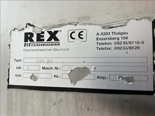 Equipamento de processamento de alimentos Rex RVF80 Vacuum filler: foto 7
