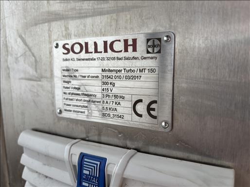 Equipamento de processamento de alimentos Sollich Minitemper Turbo MT150 Chocolate tempering machine: foto 9