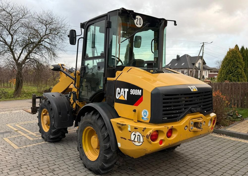 Caterpillar CAT 908M / SPROWADZONA / ŁYŻKA SZCZĘKA + WIDŁY / / 2017R / W ORGINALE / Z NIEMIEC / 1 WŁAŚCICIEL/ - Carregadeira de rodas: foto 5 Caterpillar CAT 908M / SPROWADZONA / ŁYŻKA SZCZĘKA + WIDŁY / / 2017R / W ORGINALE / Z NIEMIEC / 1 WŁAŚCICIEL/ - Carregadeira de rodas: foto 5