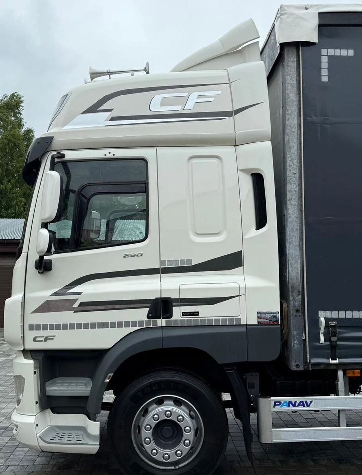 Caminhão com lona DAF CF290/CF320/FIRANKA/WINDA/E6/JEDEN WŁAŚCICIEL/SPROWADZONY/22PALETY/2019/PODNOSZONY DACH/ JAK NOWY: foto 14