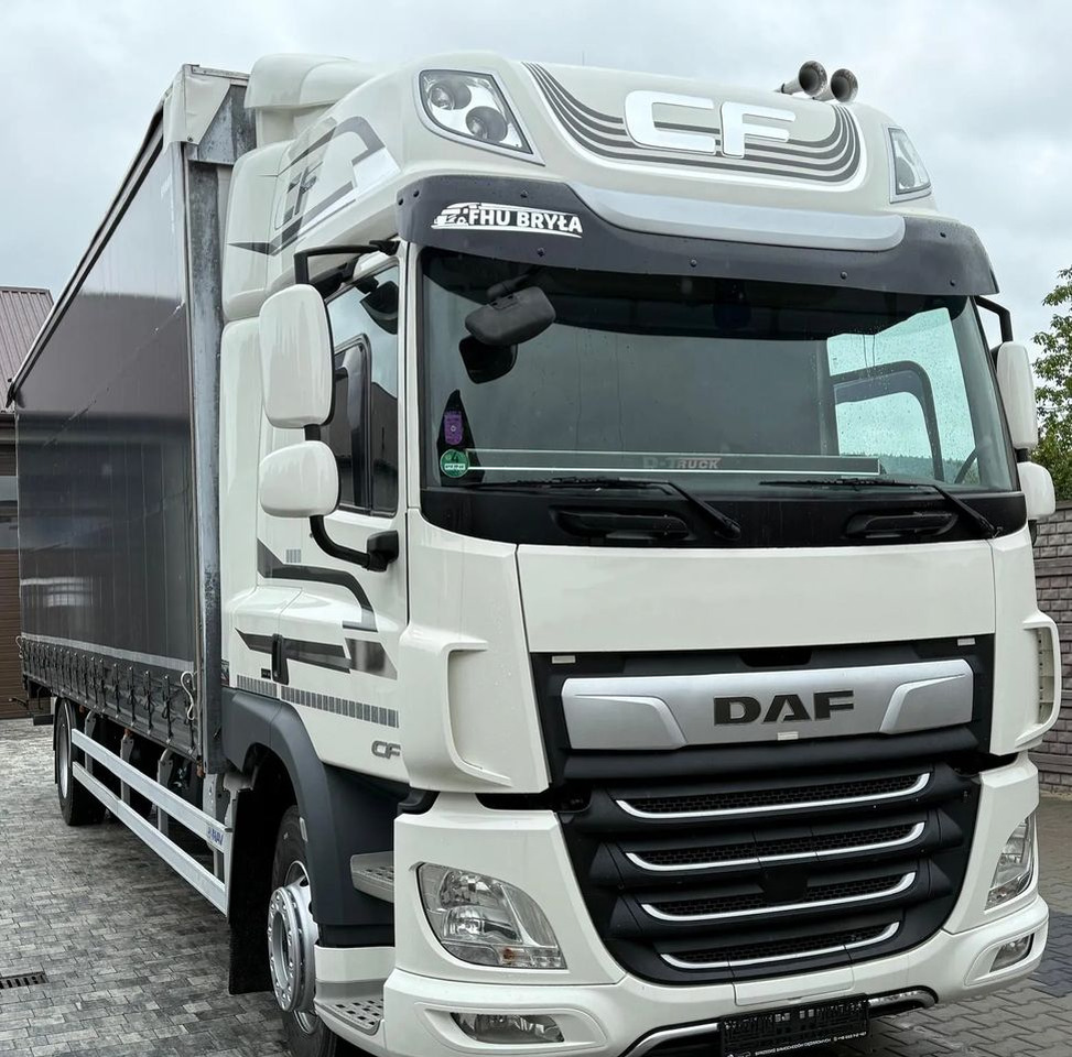 DAF CF290/CF320/FIRANKA/WINDA/E6/JEDEN WŁAŚCICIEL/SPROWADZONY/22PALETY/2019/PODNOSZONY DACH/ JAK NOWY - Caminhão com lona: foto 2 DAF CF290/CF320/FIRANKA/WINDA/E6/JEDEN WŁAŚCICIEL/SPROWADZONY/22PALETY/2019/PODNOSZONY DACH/ JAK NOWY - Caminhão com lona: foto 2