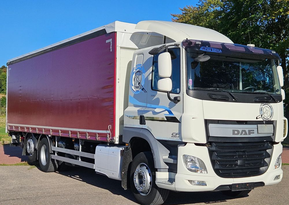 DAF CF370/410/BURTO-FIRANKA/RETARDER/WINDA/OŚ SKRĘTNA-PODNOSZONA/E6/SPROWADZONY/20PALET/BURTO-FIRANKA - Caminhão com lona: foto 2 DAF CF370/410/BURTO-FIRANKA/RETARDER/WINDA/OŚ SKRĘTNA-PODNOSZONA/E6/SPROWADZONY/20PALET/BURTO-FIRANKA - Caminhão com lona: foto 2