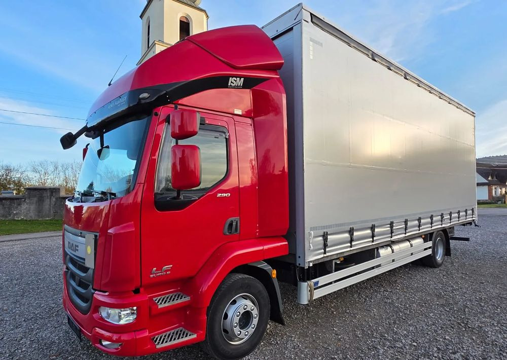 DAF LF 290 / WINDA / 16TON DMC / 3M WYSOKOŚĆ / JUMBO / FIRANKA / SYPIALKA / AUTOMAT / JEDEN WŁAŚCICIE / EURO 6 / 2017/ SPROWADZONY / 19 PALET / DUŻA ŁADOWNOŚĆ / - Caminhão com lona: foto 2 DAF LF 290 / WINDA / 16TON DMC / 3M WYSOKOŚĆ / JUMBO / FIRANKA / SYPIALKA / AUTOMAT / JEDEN WŁAŚCICIE / EURO 6 / 2017/ SPROWADZONY / 19 PALET / DUŻA ŁADOWNOŚĆ / - Caminhão com lona: foto 2