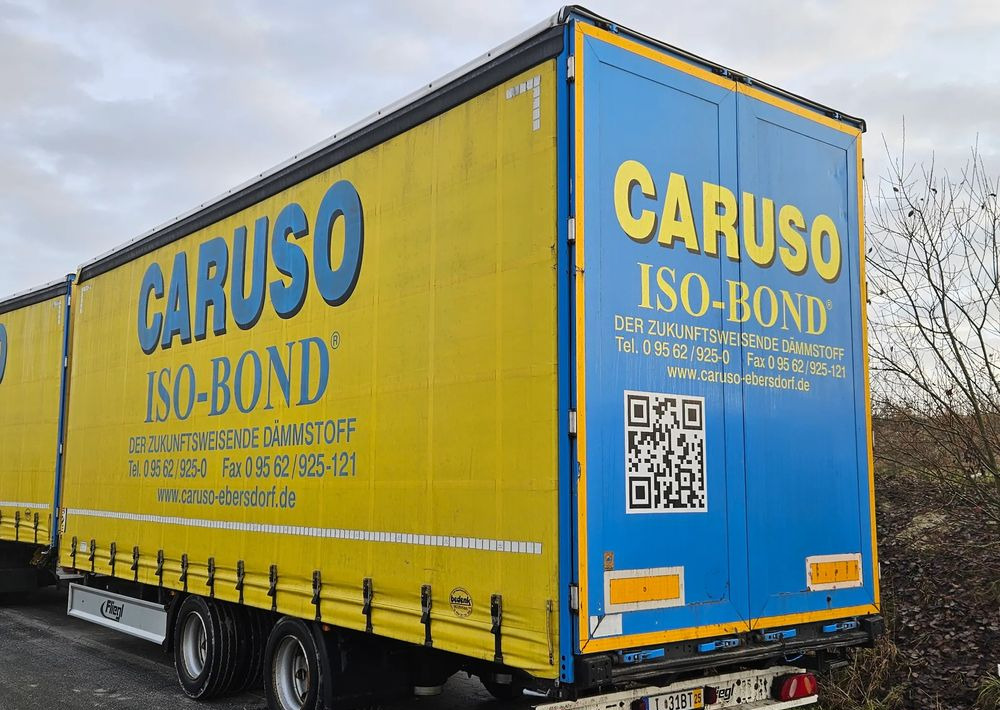 Fliegl PRZYCZEPA CIĘŻAROWA / 60m3 / 2 SZT IDENTYCZNE / NOWE PLANDEKI W CENIE / 3M WYSOKA / TANDEM / 2 OSIE / 19 PALET / DOLNY SPRZĘG / 18 TON DMC / 13 TON ŁADOWNOŚĆ - Reboque de lona: foto 3 Fliegl PRZYCZEPA CIĘŻAROWA / 60m3 / 2 SZT IDENTYCZNE / NOWE PLANDEKI W CENIE / 3M WYSOKA / TANDEM / 2 OSIE / 19 PALET / DOLNY SPRZĘG / 18 TON DMC / 13 TON ŁADOWNOŚĆ - Reboque de lona: foto 3