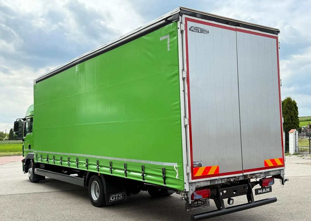 MAN TGL12.250/E6/20PALET/10.2018/SERWISOWANY/NISKI PRZEBIEG/WINDA/FIRANKA//JAK NOWY/SERWISOWANY - Caminhão com lona: foto 4 MAN TGL12.250/E6/20PALET/10.2018/SERWISOWANY/NISKI PRZEBIEG/WINDA/FIRANKA//JAK NOWY/SERWISOWANY - Caminhão com lona: foto 4