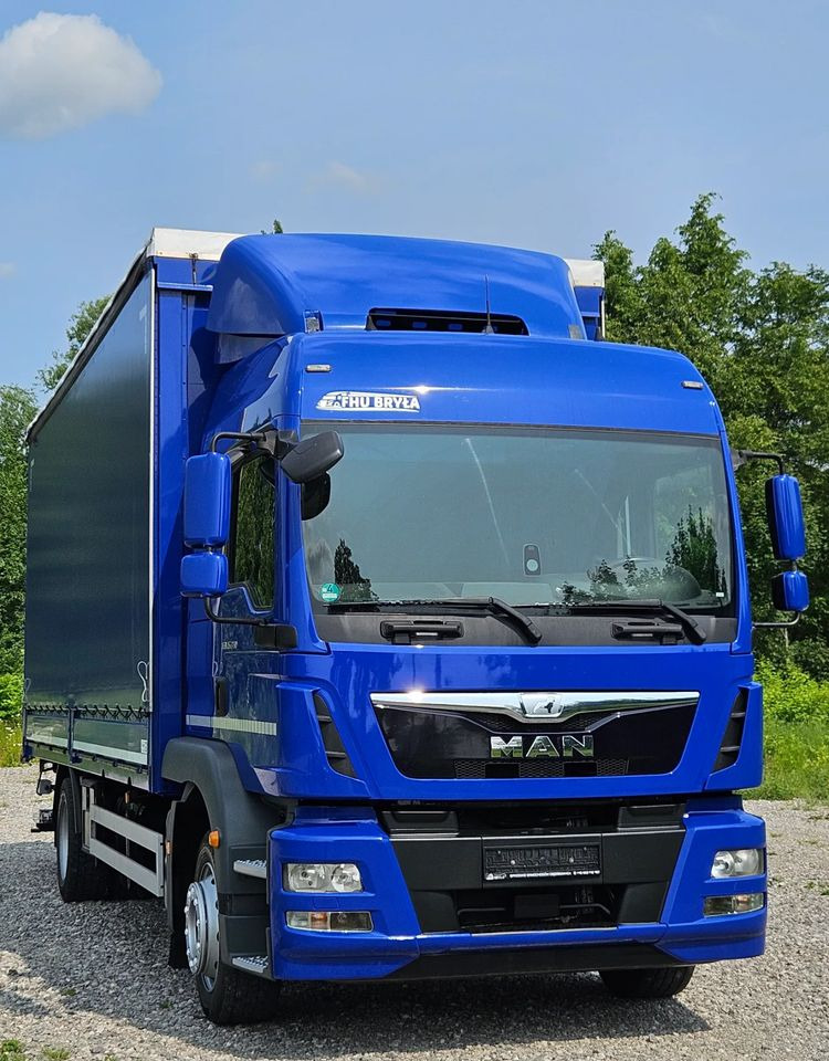 MAN TGM 18.340/15.340/E6/WINDA/NISKI PRZEBIEG/FIRANKA/BURTO-FIRANKA/18PALET/WINDA/NISKI PRZEBIEG/2016/SERWISOWANY - Caminhão com lona: foto 2 MAN TGM 18.340/15.340/E6/WINDA/NISKI PRZEBIEG/FIRANKA/BURTO-FIRANKA/18PALET/WINDA/NISKI PRZEBIEG/2016/SERWISOWANY - Caminhão com lona: foto 2