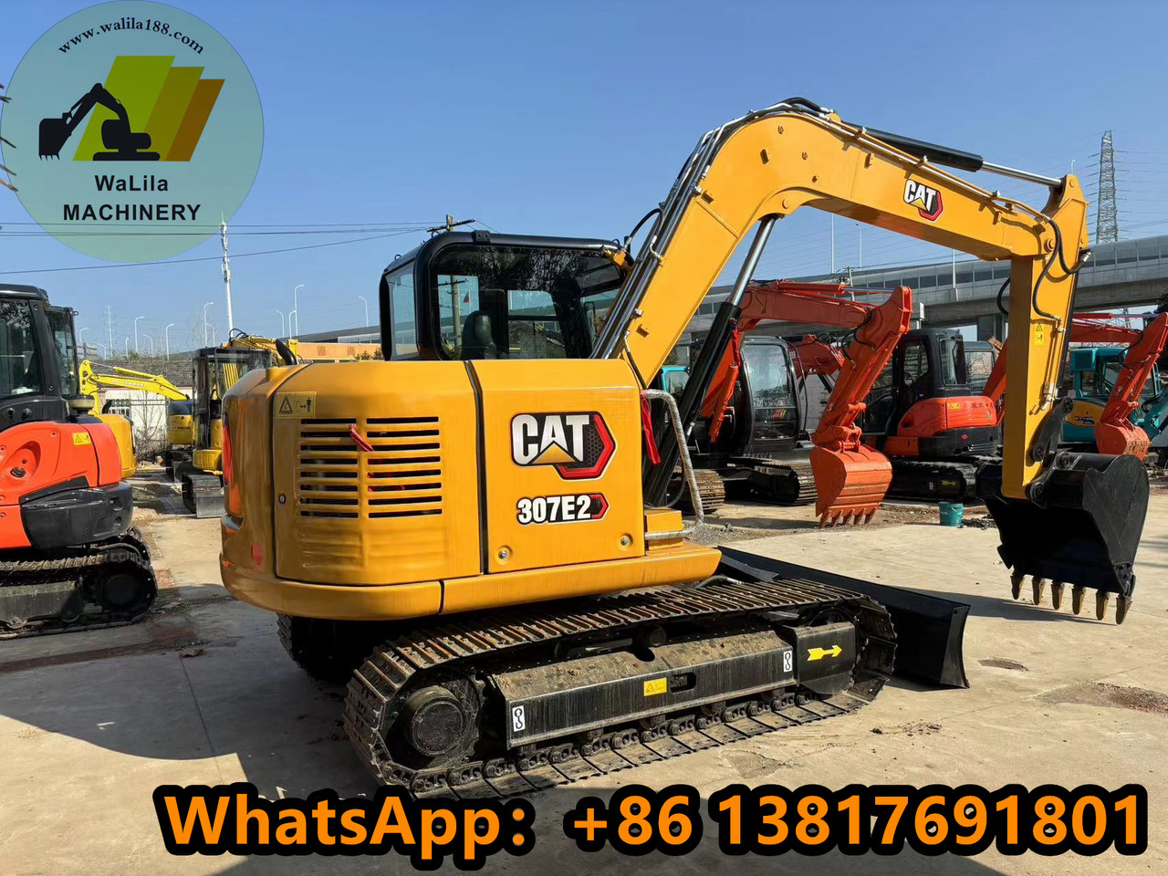 CAT 307E Caterpillar 307E2 - Mini escavadeira: foto 1 CAT 307E Caterpillar 307E2 - Mini escavadeira: foto 1