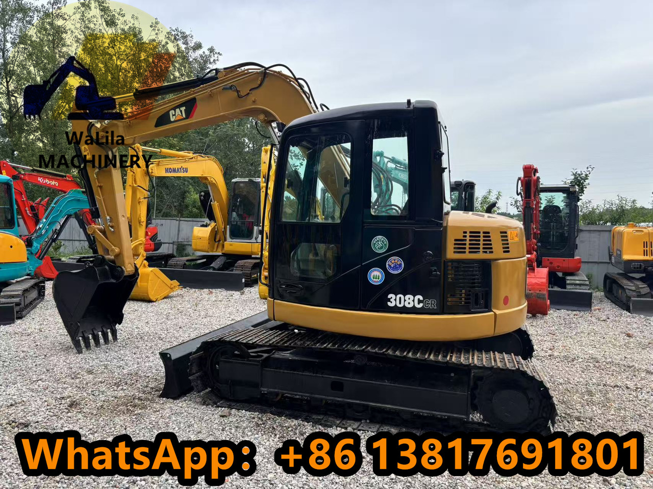 CAT CAT 308CCR - Mini escavadeira: foto 1 CAT CAT 308CCR - Mini escavadeira: foto 1