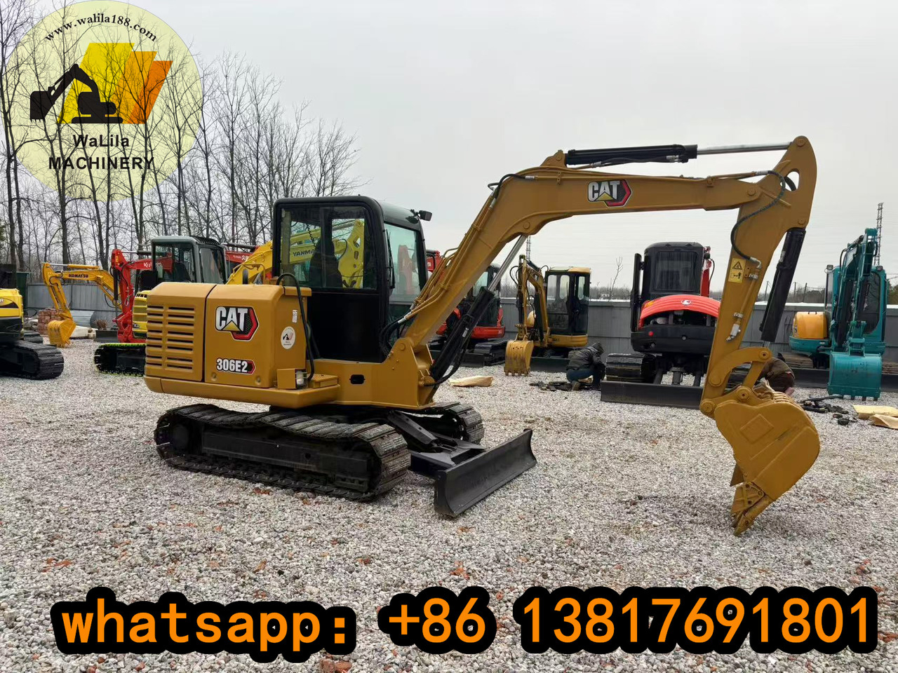CATERPILLAR 306E2 - Mini escavadeira: foto 1 CATERPILLAR 306E2 - Mini escavadeira: foto 1