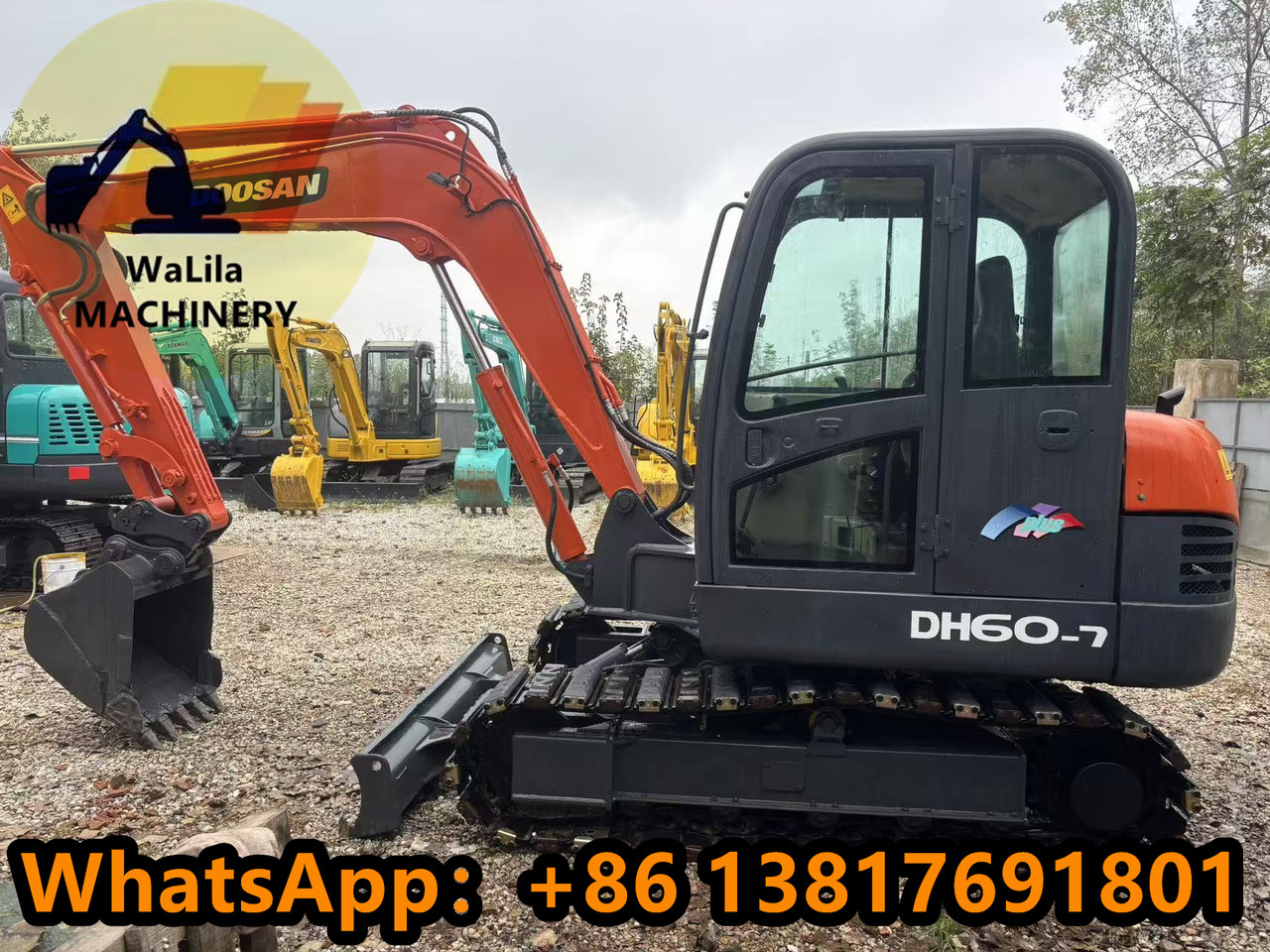 DOOSAN DH60-7 - Mini escavadeira: foto 1 DOOSAN DH60-7 - Mini escavadeira: foto 1
