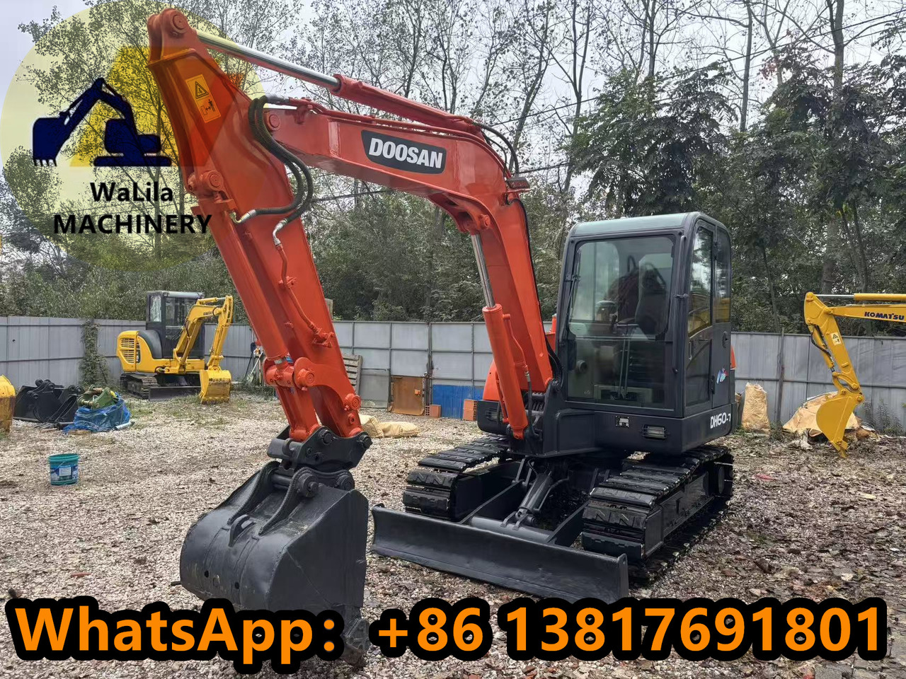 DOOSAN DH60-7 - Mini escavadeira: foto 4 DOOSAN DH60-7 - Mini escavadeira: foto 4