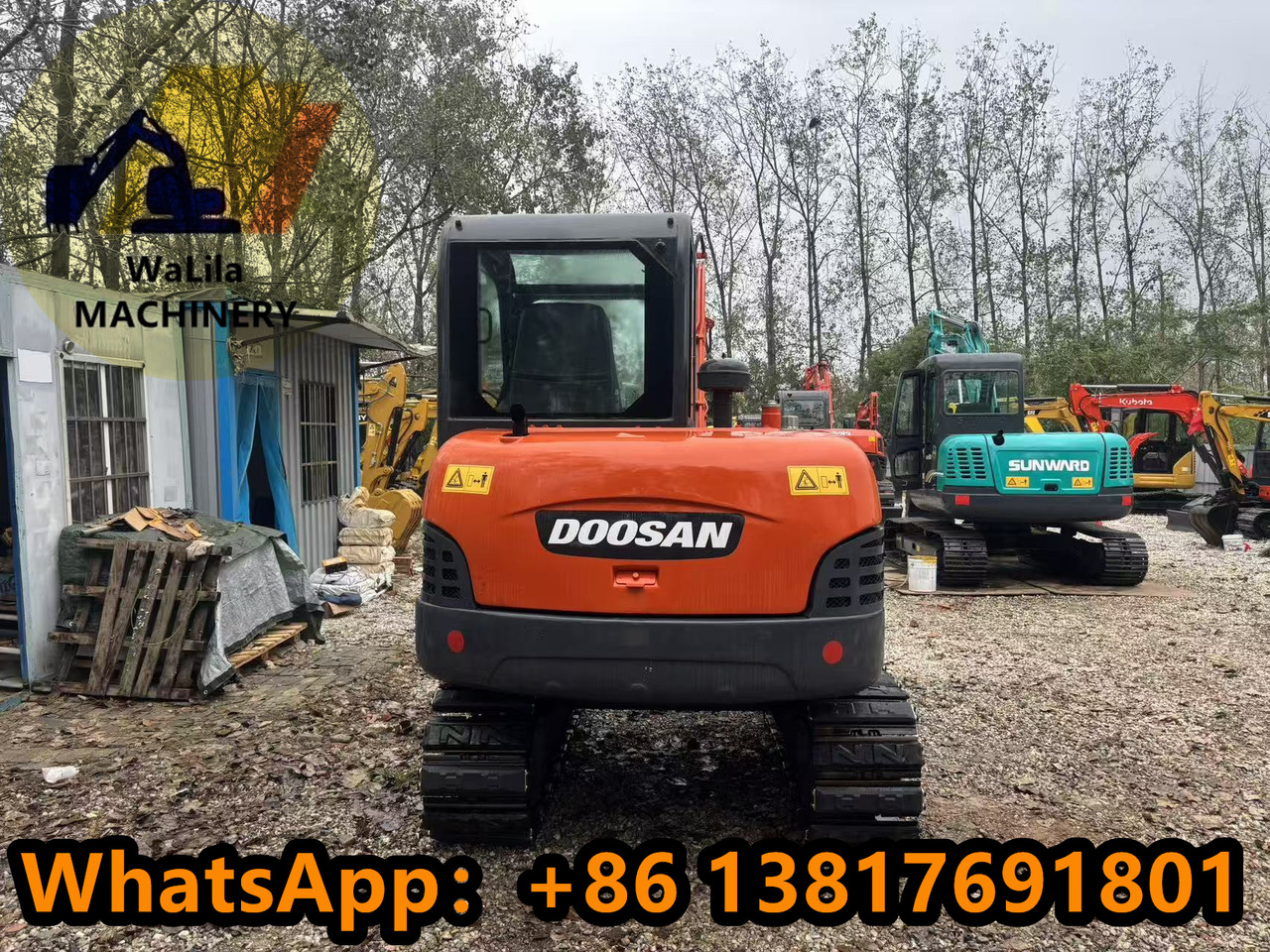 DOOSAN DH60-7 - Mini escavadeira: foto 5 DOOSAN DH60-7 - Mini escavadeira: foto 5