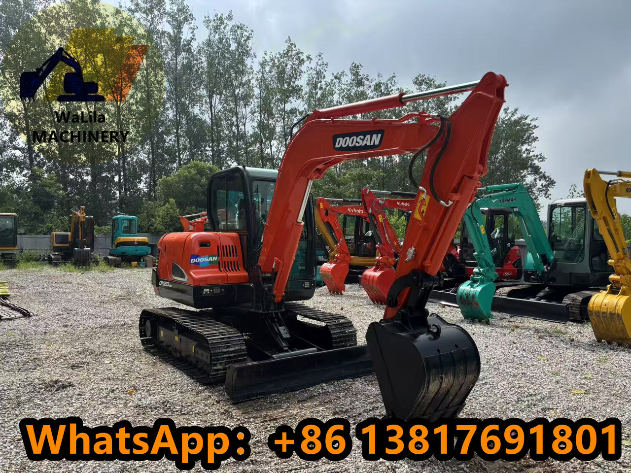 DOOSAN DX60-9 - Mini escavadeira: foto 2 DOOSAN DX60-9 - Mini escavadeira: foto 2