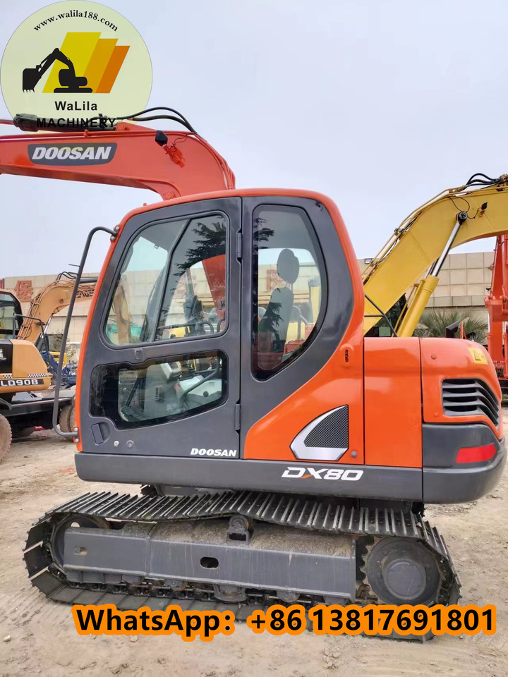 DOOSAN DX80 - Mini escavadeira: foto 2 DOOSAN DX80 - Mini escavadeira: foto 2