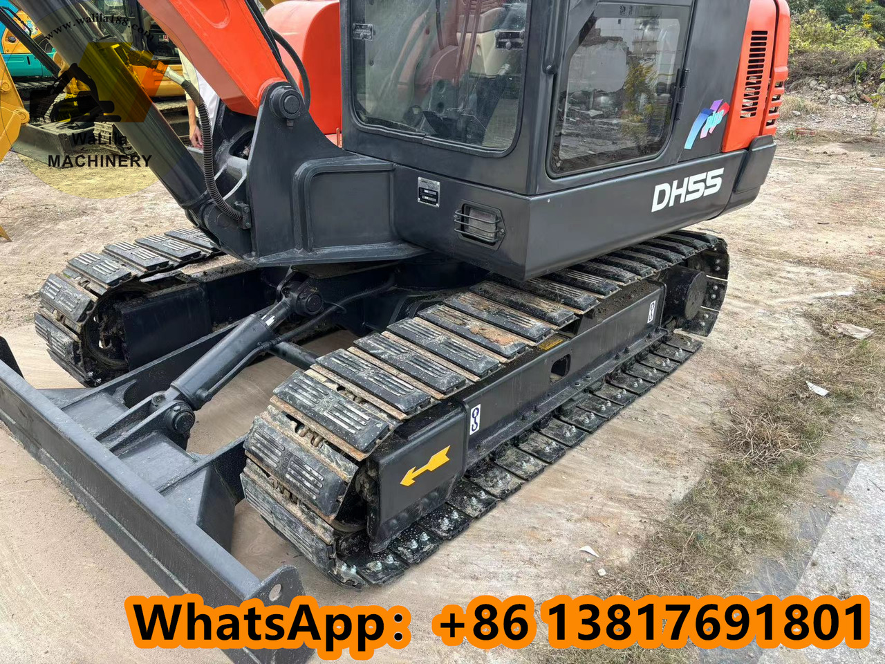 Doosan DH 55-7 DH55 - Mini escavadeira: foto 4 Doosan DH 55-7 DH55 - Mini escavadeira: foto 4