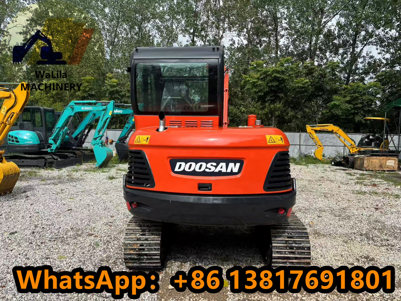 Doosan DX 60 - Mini escavadeira: foto 3 Doosan DX 60 - Mini escavadeira: foto 3