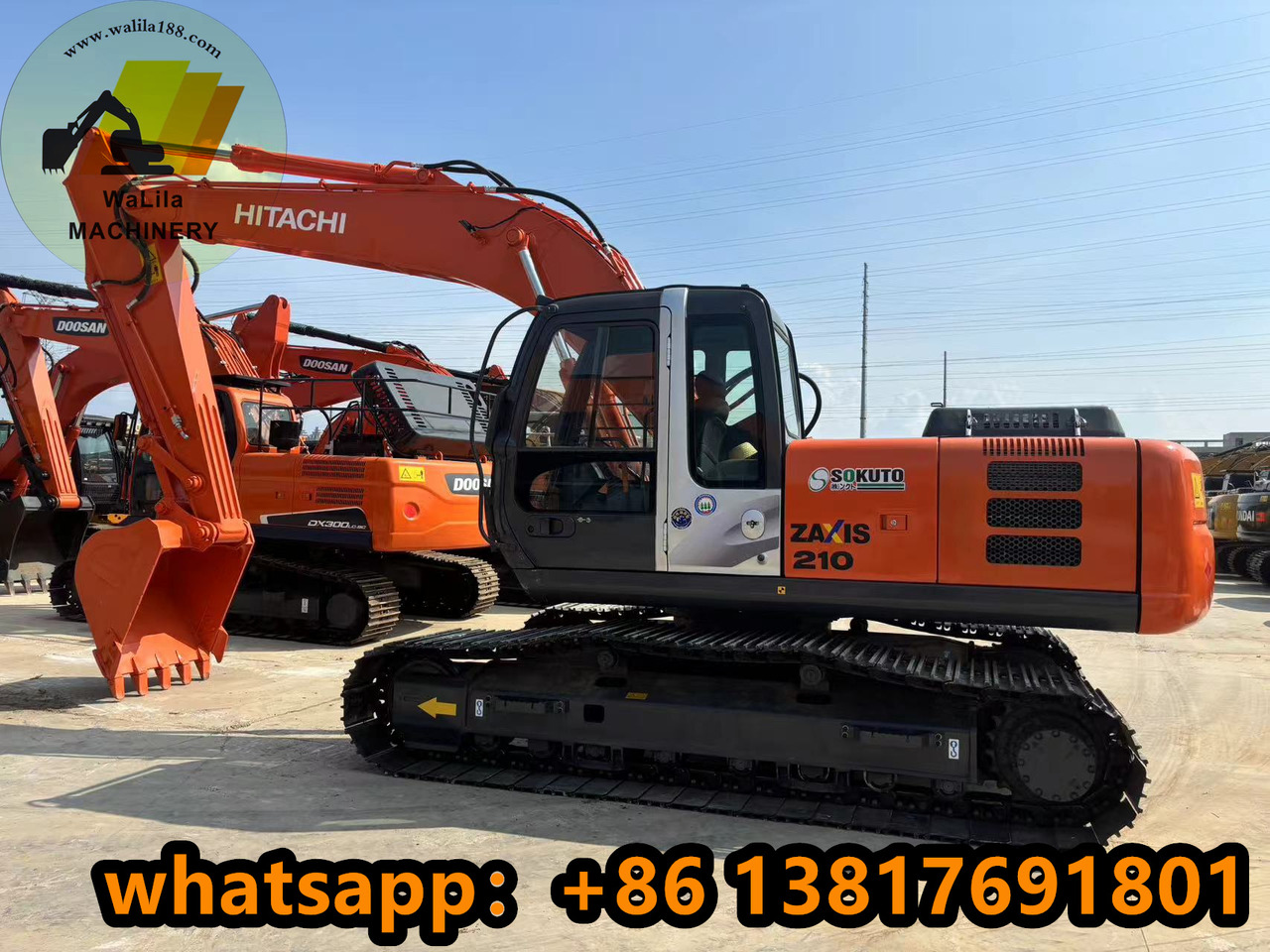 HITACHI Hitachi 210-3G Direct Injection Excavator - Escavadora de rastos: foto 1 HITACHI Hitachi 210-3G Direct Injection Excavator - Escavadora de rastos: foto 1
