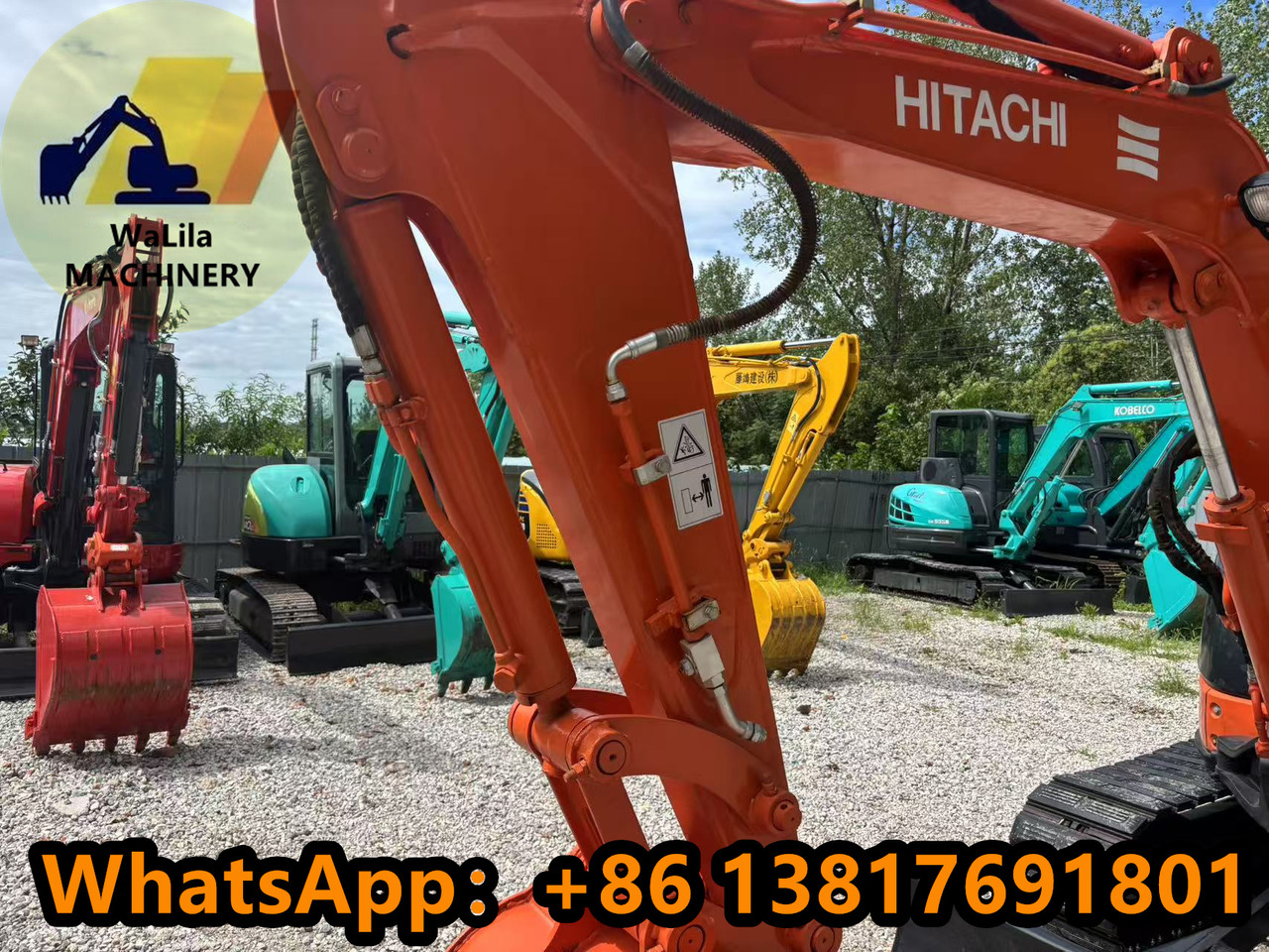 Mini escavadeira HITACHI ZX50US: foto 10