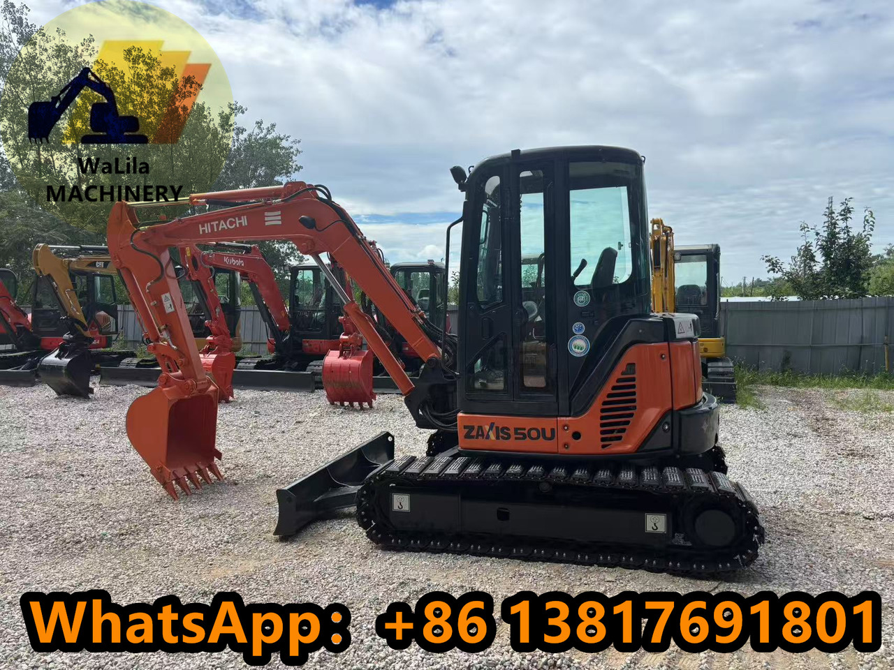 HITACHI ZX50US - Mini escavadeira: foto 1 HITACHI ZX50US - Mini escavadeira: foto 1
