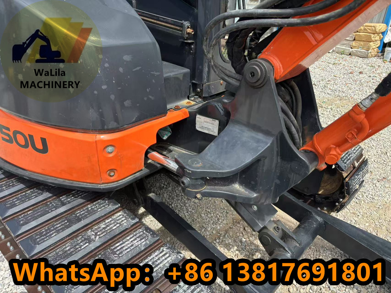 Mini escavadeira HITACHI ZX50US: foto 8