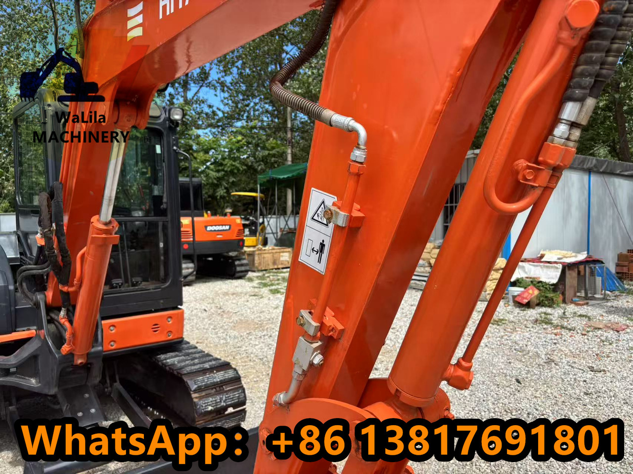 Mini escavadeira HITACHI ZX50US: foto 9