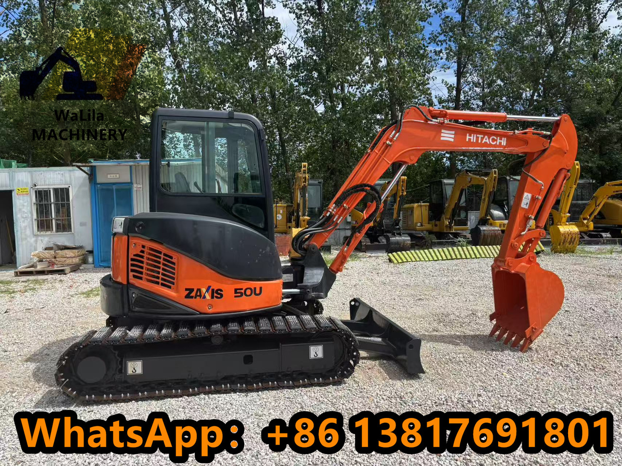 HITACHI Zx50 - Mini escavadeira: foto 1 HITACHI Zx50 - Mini escavadeira: foto 1