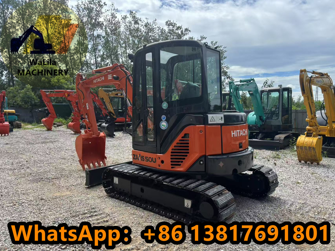 HITACHI Zx50 - Mini escavadeira: foto 4 HITACHI Zx50 - Mini escavadeira: foto 4