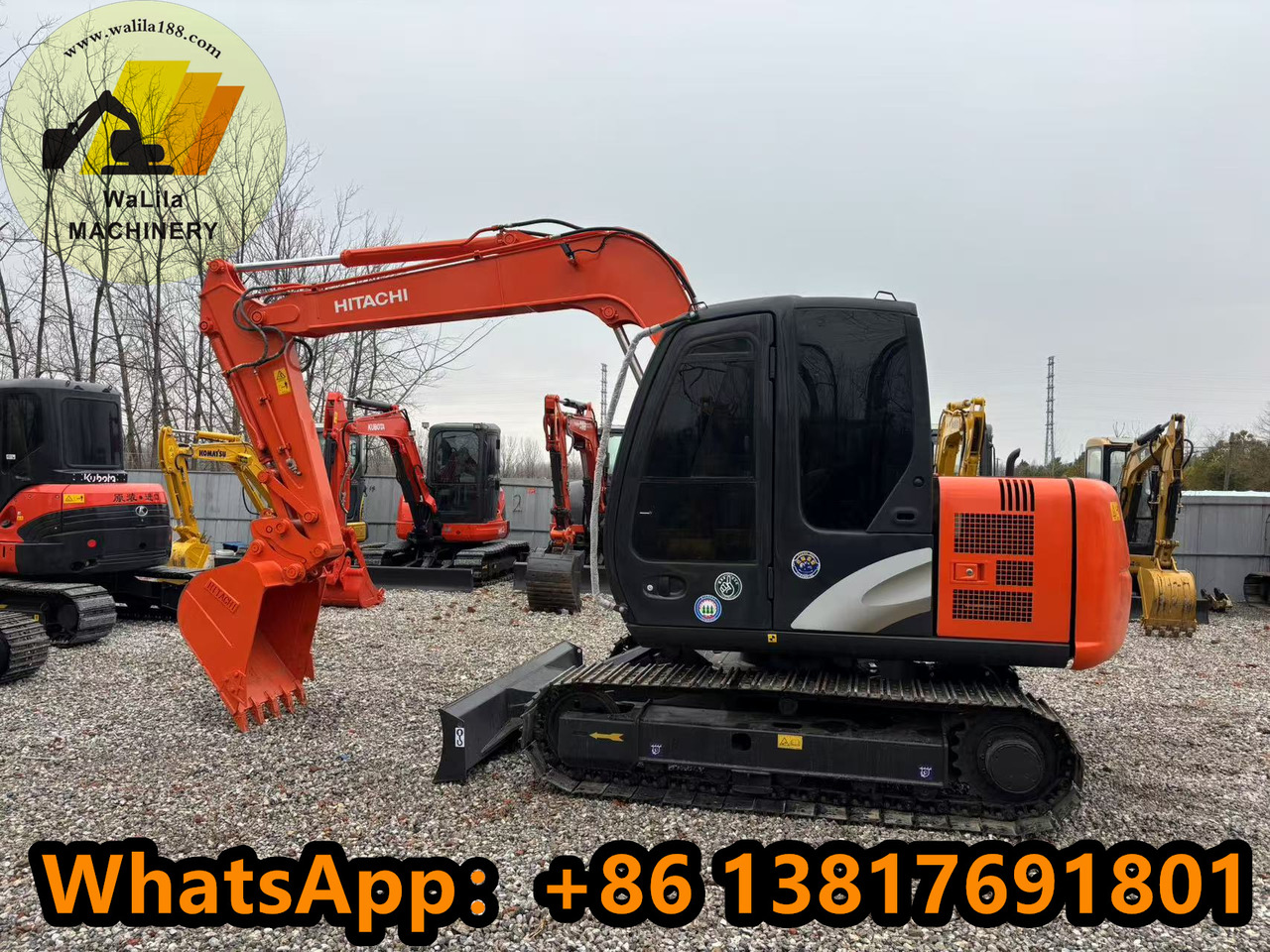 HITACHI Zx70 - Mini escavadeira: foto 5 HITACHI Zx70 - Mini escavadeira: foto 5