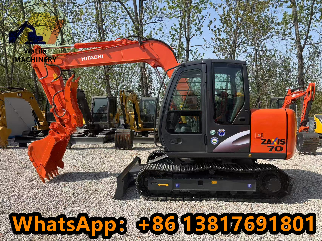 HITACHI Zx70 - Mini escavadeira: foto 1 HITACHI Zx70 - Mini escavadeira: foto 1