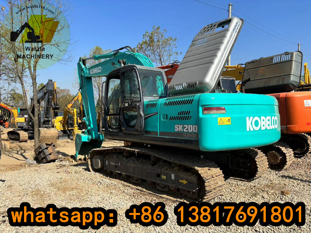 KOBELCO SK 200-8 - Escavadora de rastos: foto 5 KOBELCO SK 200-8 - Escavadora de rastos: foto 5