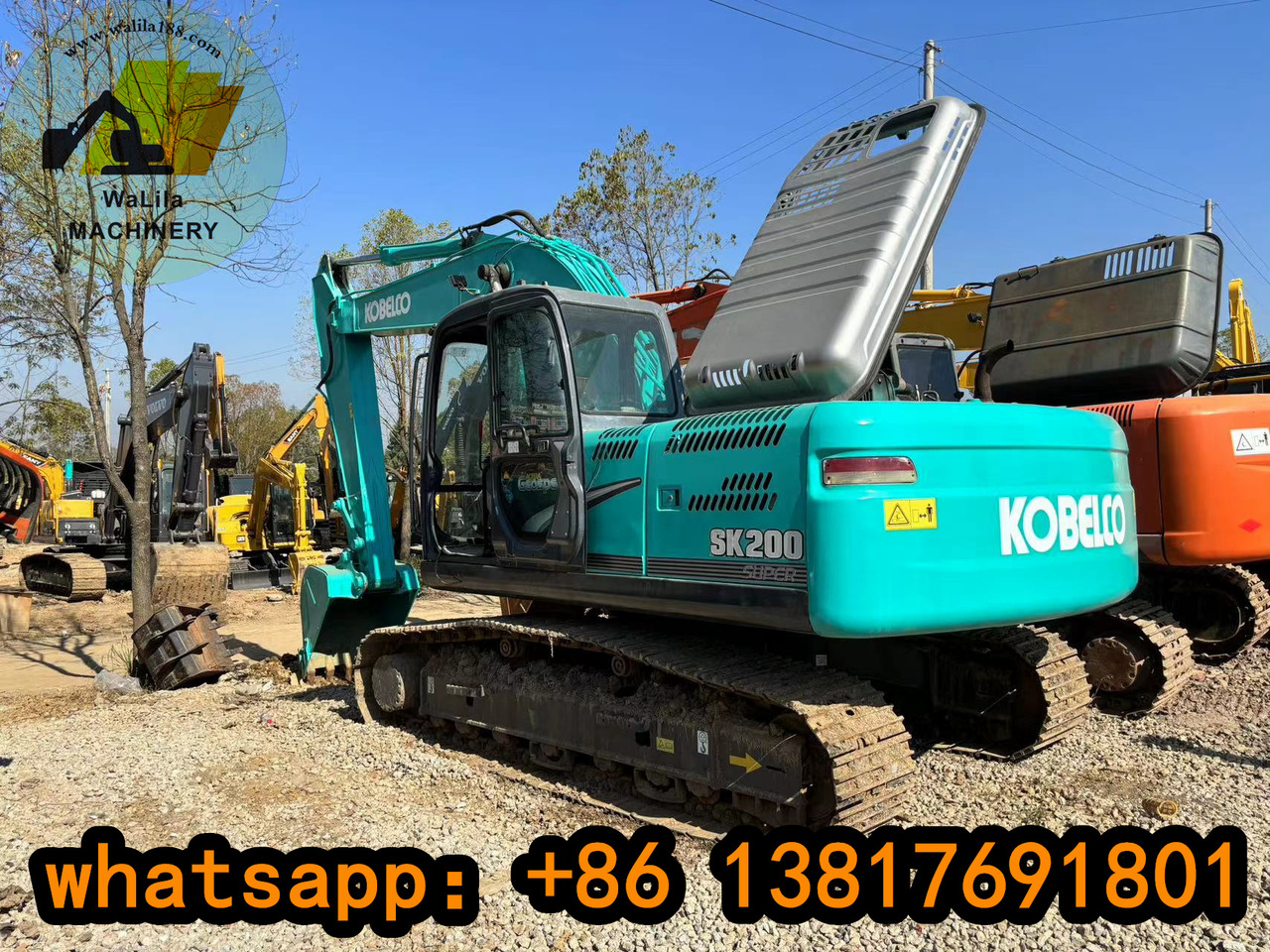 KOBELCO SK 200-8 - Escavadora de rastos: foto 3 KOBELCO SK 200-8 - Escavadora de rastos: foto 3