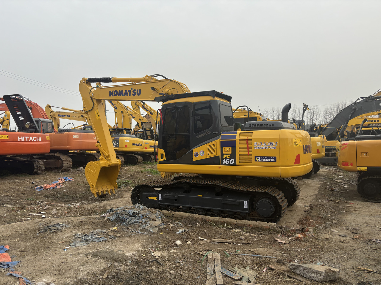 KOMATSU PC160 - Escavadora de rastos: foto 2 KOMATSU PC160 - Escavadora de rastos: foto 2