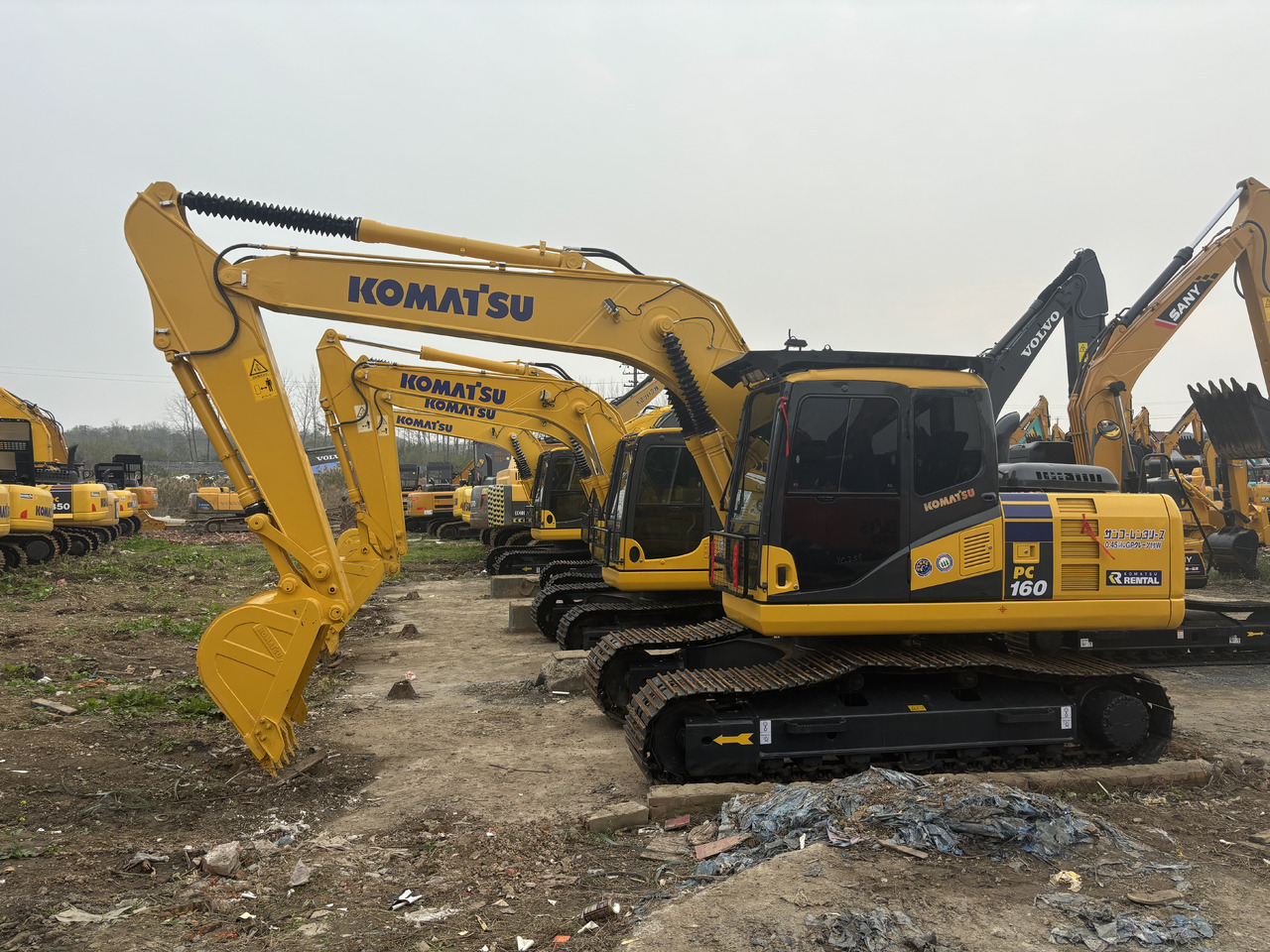 KOMATSU PC160 - Escavadora de rastos: foto 5 KOMATSU PC160 - Escavadora de rastos: foto 5