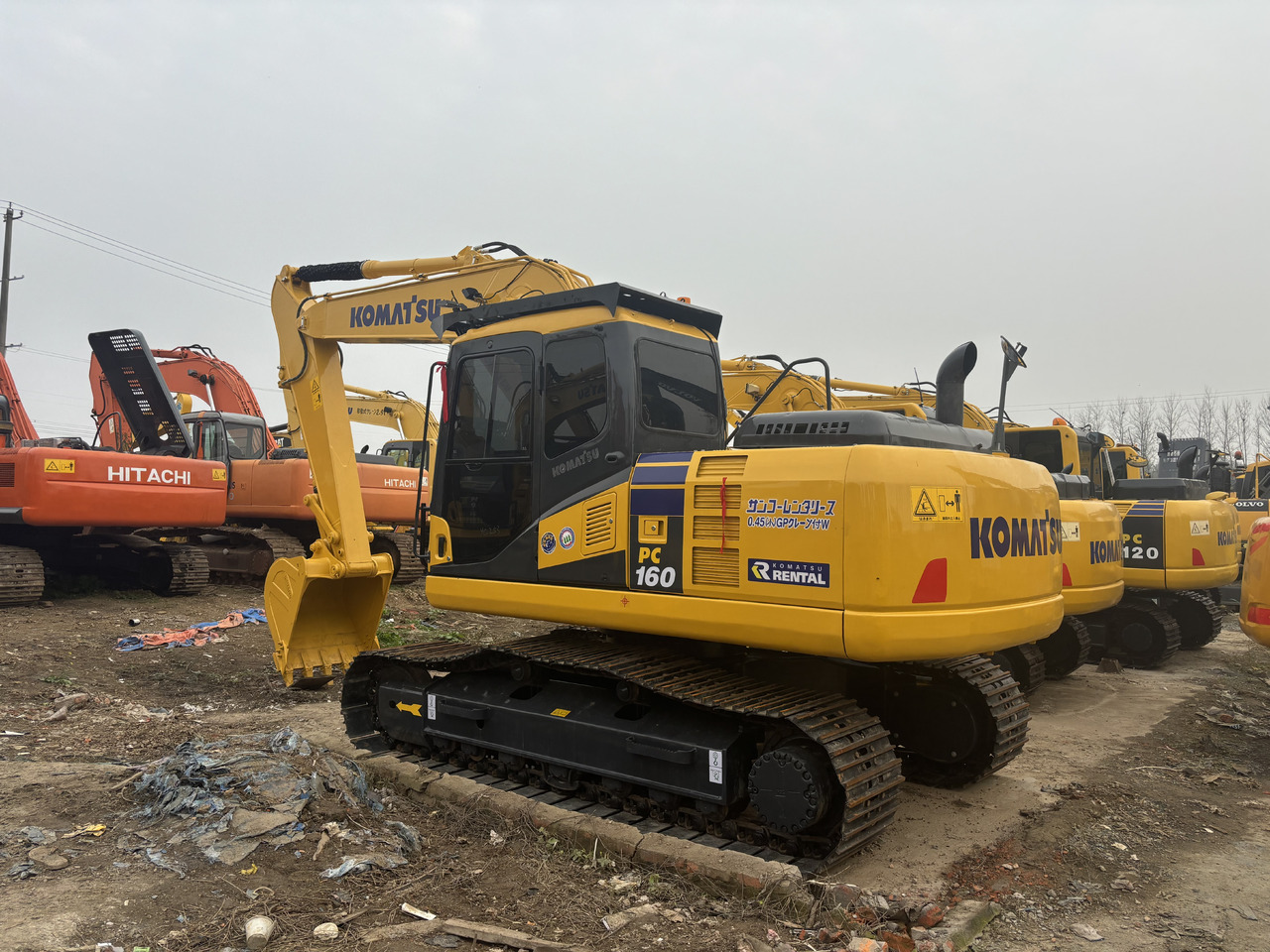 KOMATSU PC160 - Escavadora de rastos: foto 1 KOMATSU PC160 - Escavadora de rastos: foto 1