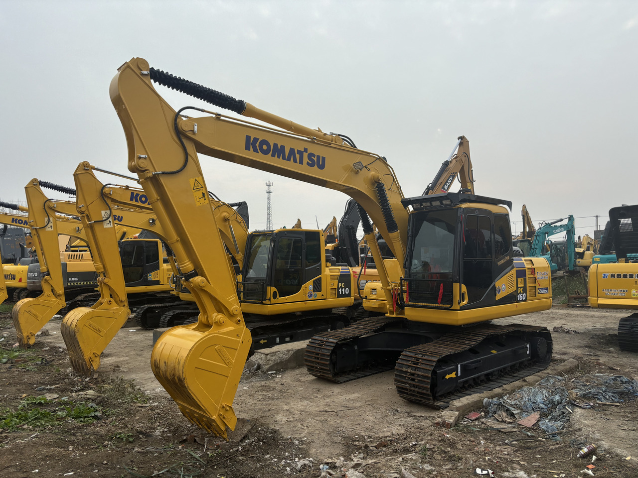 KOMATSU PC160 - Escavadora de rastos: foto 4 KOMATSU PC160 - Escavadora de rastos: foto 4