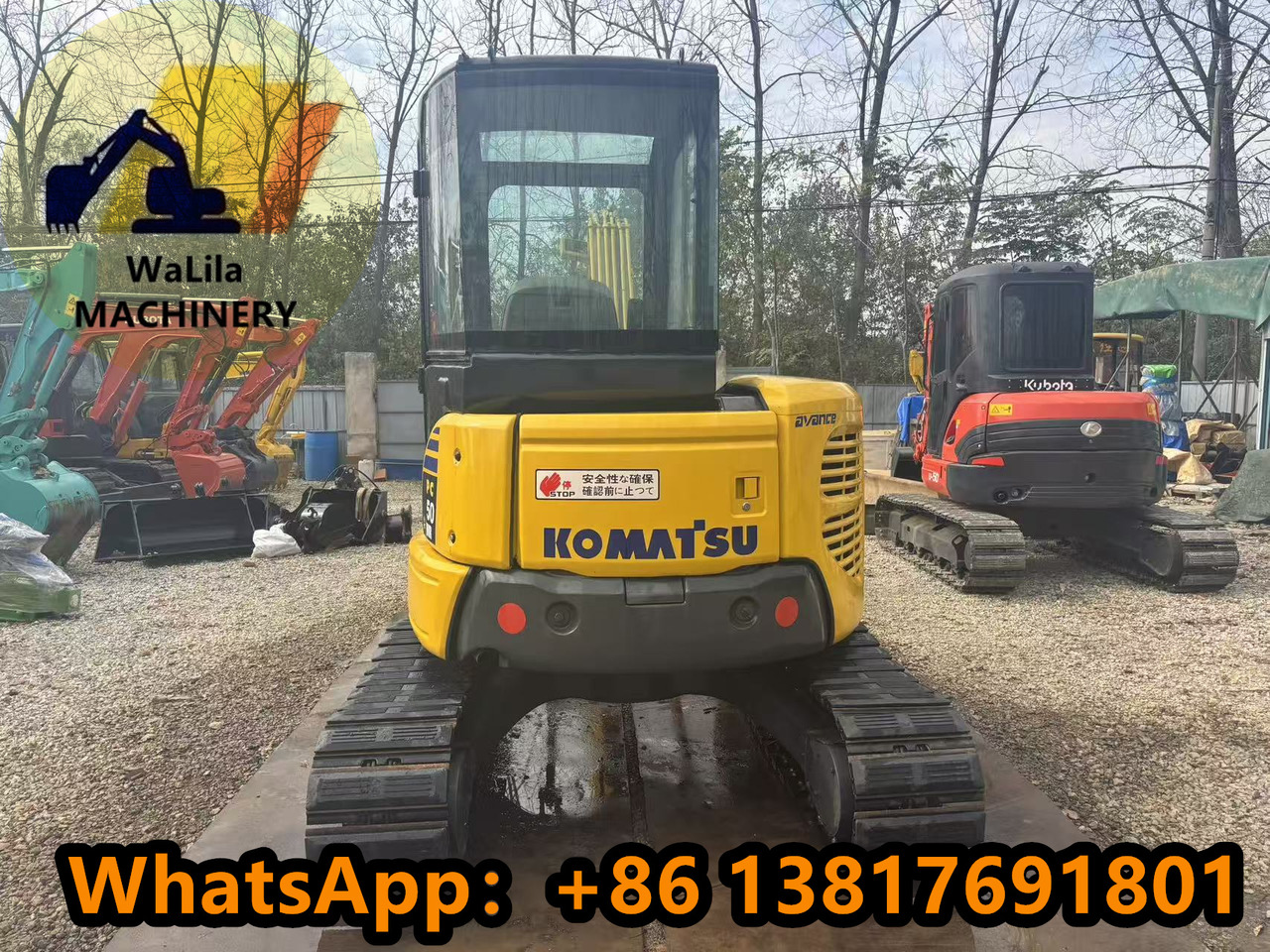 KOMATSU PC50MR-3 - Mini escavadeira: foto 5 KOMATSU PC50MR-3 - Mini escavadeira: foto 5