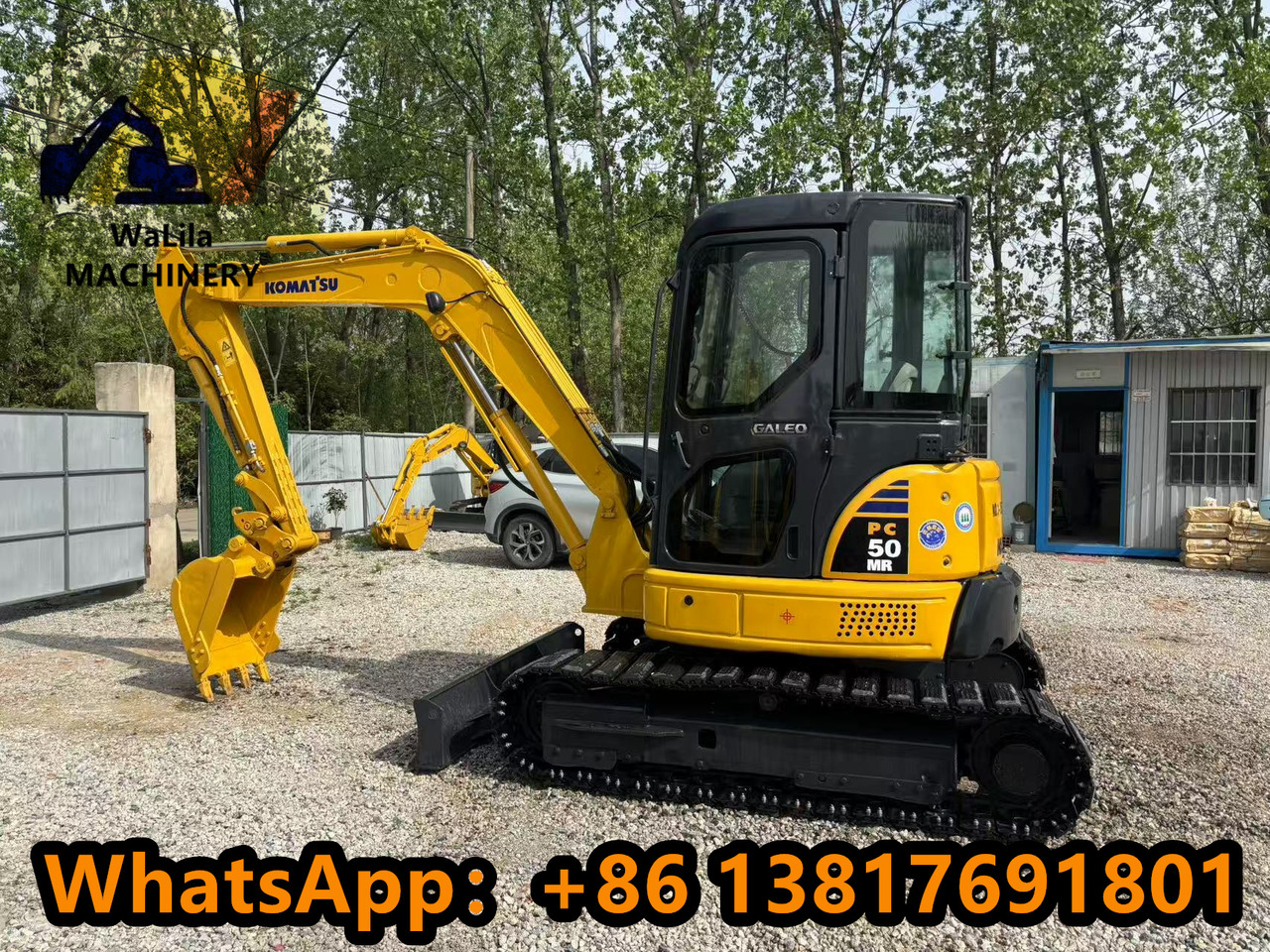 KOMATSU PC50MR - Mini escavadeira: foto 1 KOMATSU PC50MR - Mini escavadeira: foto 1