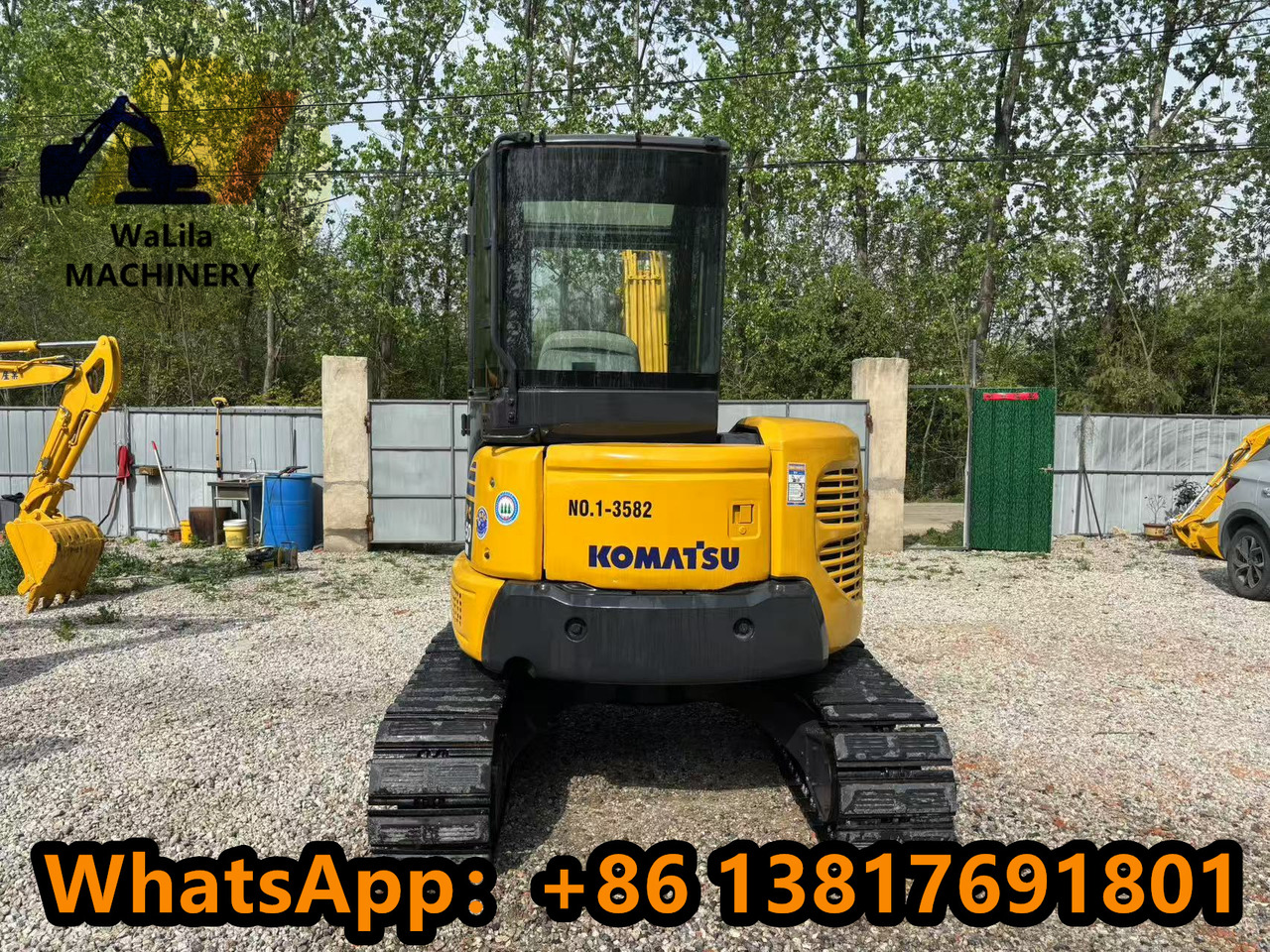 KOMATSU PC50MR - Mini escavadeira: foto 3 KOMATSU PC50MR - Mini escavadeira: foto 3