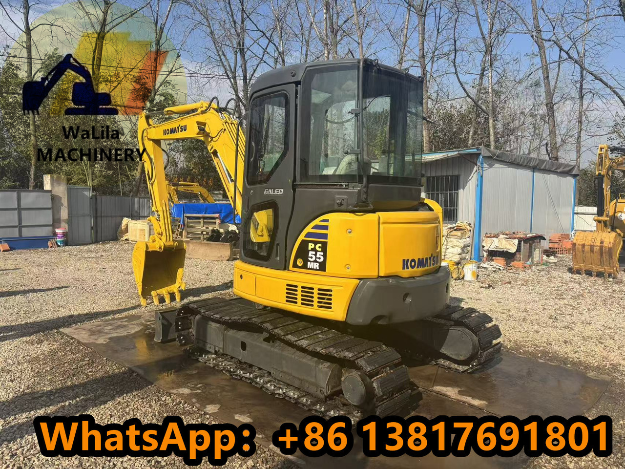 KOMATSU PC55MR-3 - Mini escavadeira: foto 4 KOMATSU PC55MR-3 - Mini escavadeira: foto 4