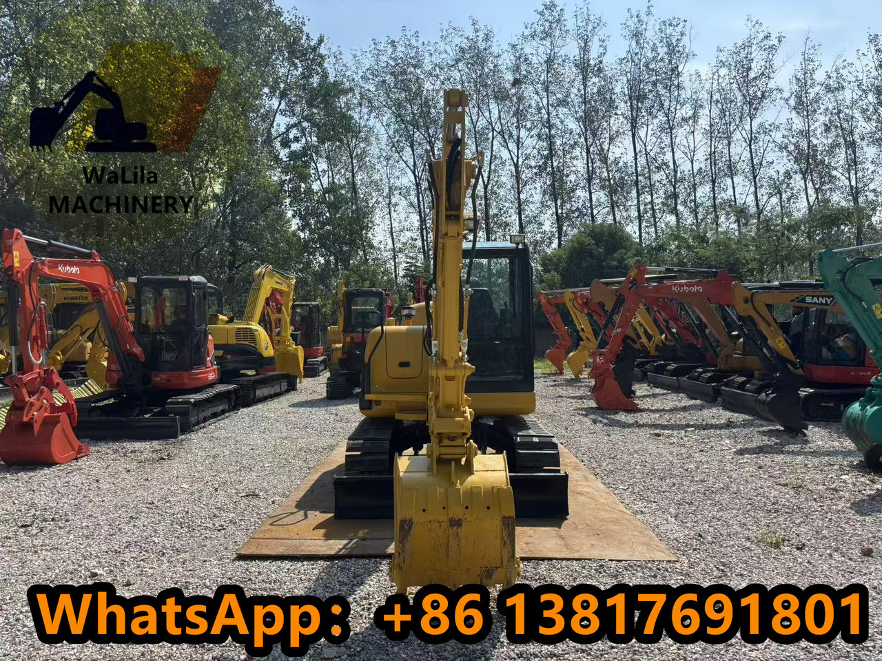 KOMATSU PC56-7 - Mini escavadeira: foto 3 KOMATSU PC56-7 - Mini escavadeira: foto 3