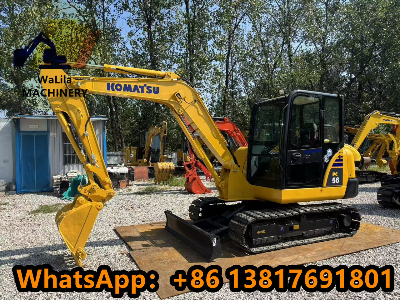 KOMATSU PC56-7 - Mini escavadeira: foto 1 KOMATSU PC56-7 - Mini escavadeira: foto 1