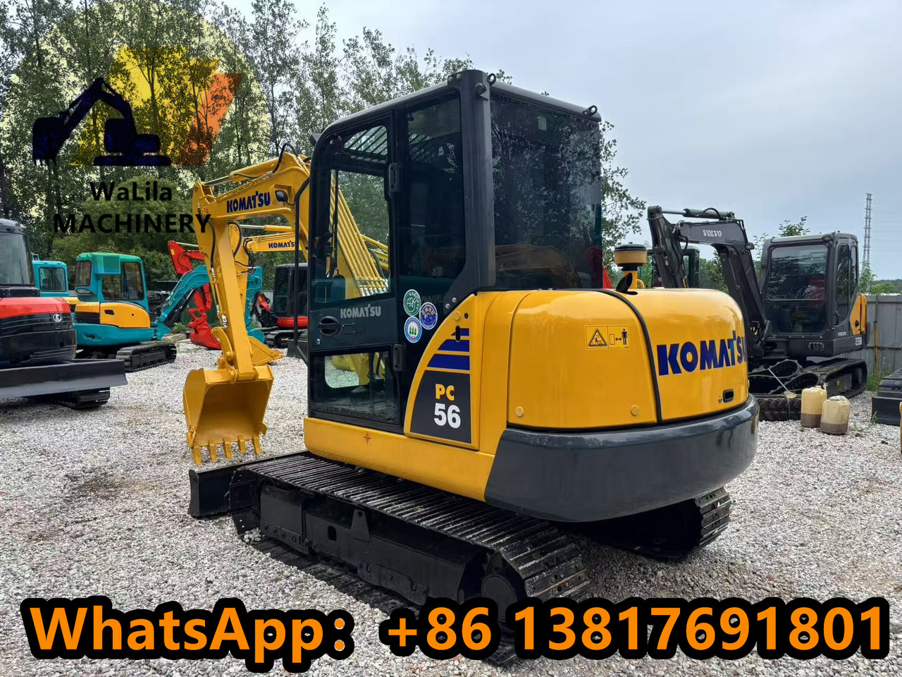 KOMATSU PC56 - Mini escavadeira: foto 3 KOMATSU PC56 - Mini escavadeira: foto 3
