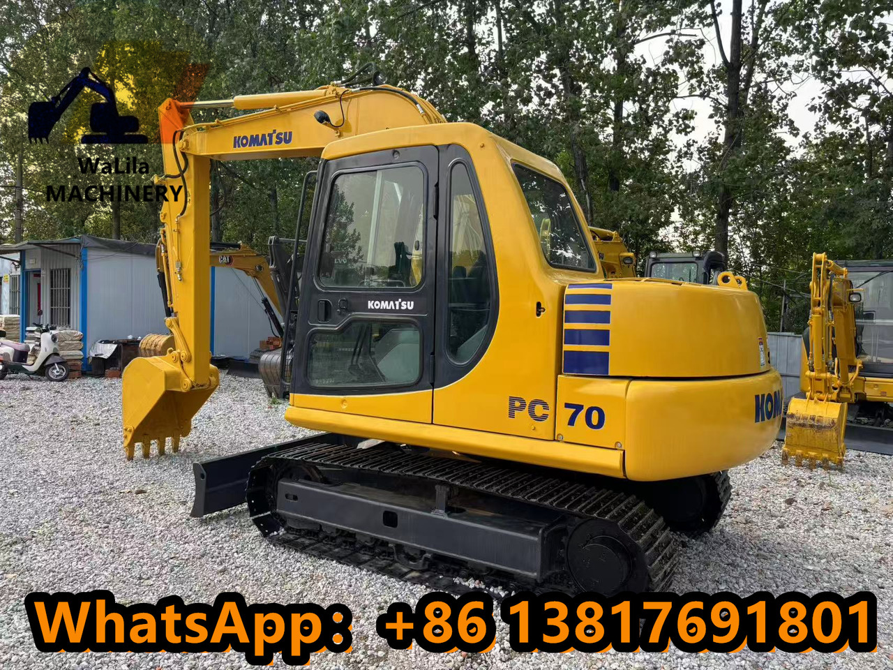 KOMATSU PC70 - Mini escavadeira: foto 5 KOMATSU PC70 - Mini escavadeira: foto 5