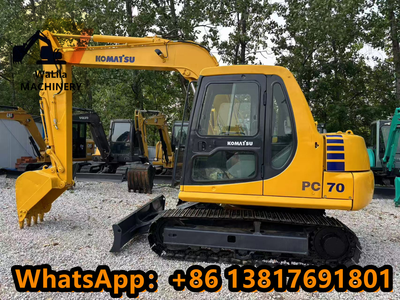 KOMATSU PC70 - Mini escavadeira: foto 1 KOMATSU PC70 - Mini escavadeira: foto 1