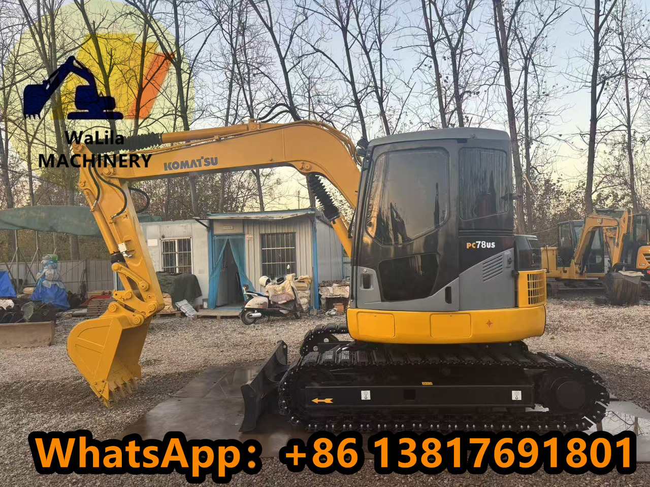 KOMATSU PC78US - Mini escavadeira: foto 4 KOMATSU PC78US - Mini escavadeira: foto 4