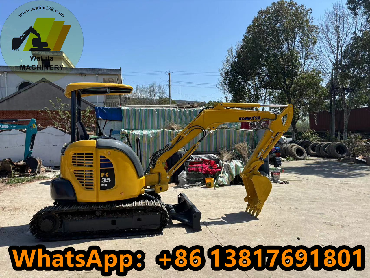 KOMATSU Pc35 - Mini escavadeira: foto 5 KOMATSU Pc35 - Mini escavadeira: foto 5
