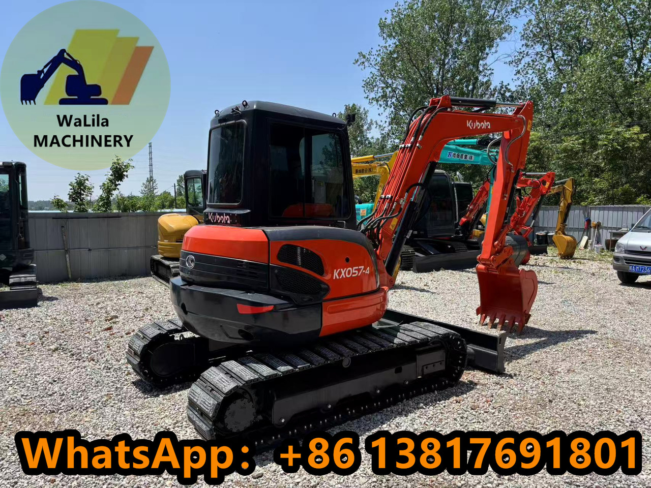 KUBOTA KX057-4 - Mini escavadeira: foto 5 KUBOTA KX057-4 - Mini escavadeira: foto 5
