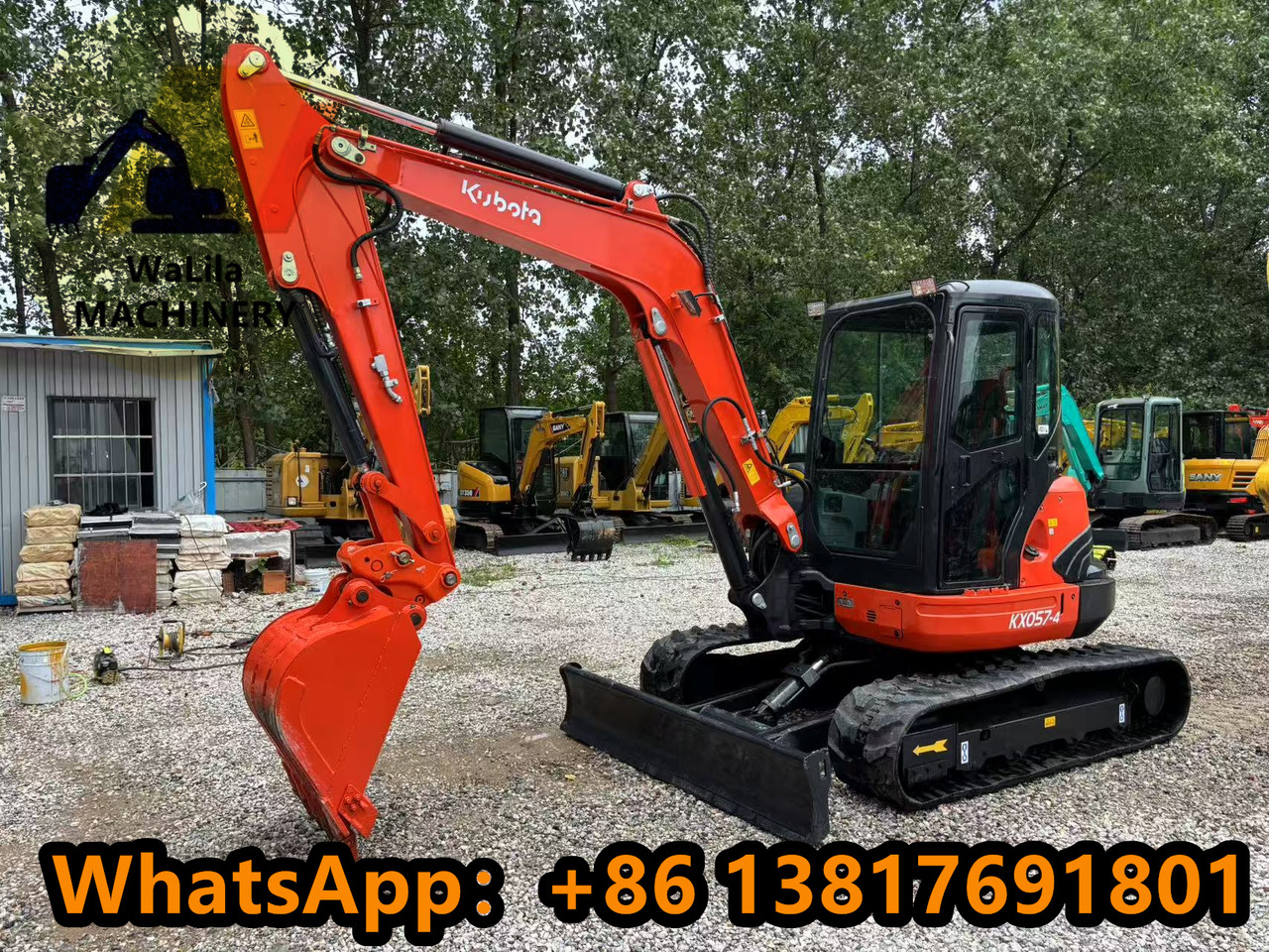 KUBOTA KX057-4 - Mini escavadeira: foto 5 KUBOTA KX057-4 - Mini escavadeira: foto 5